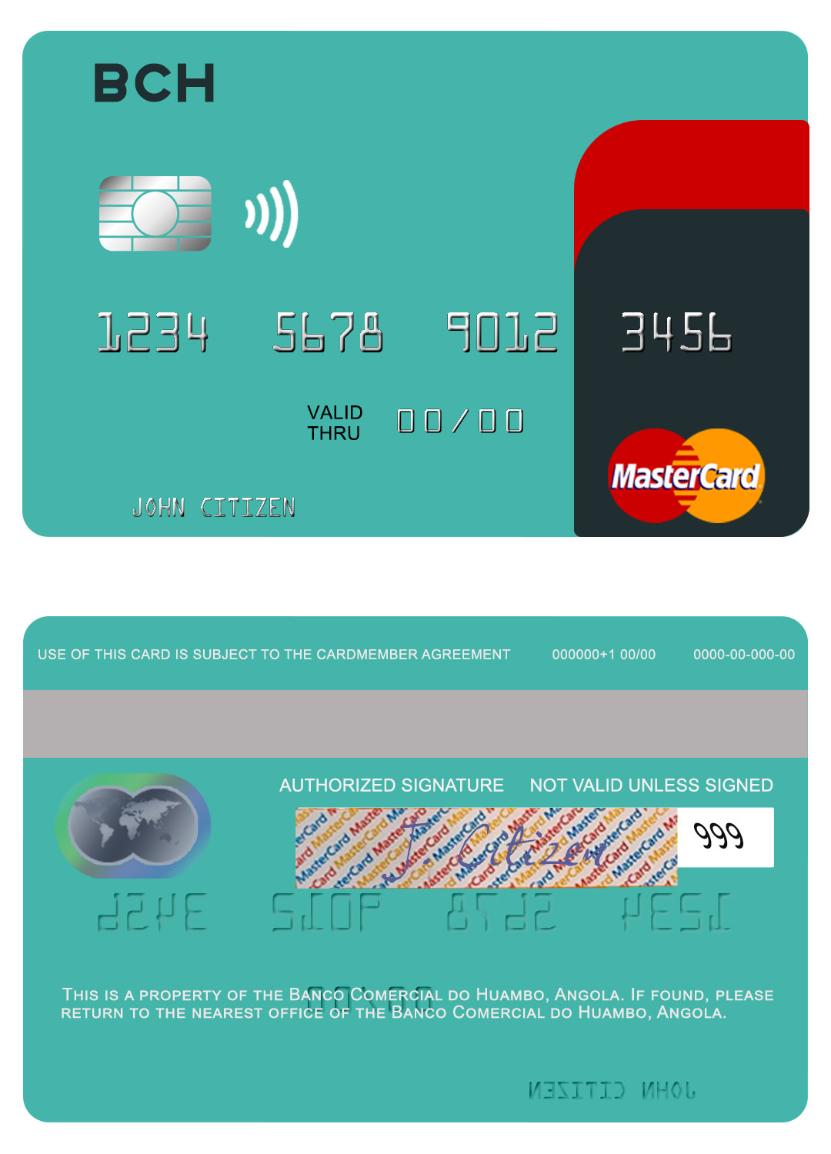 Angola Banco Comercial do Huambo mastercard